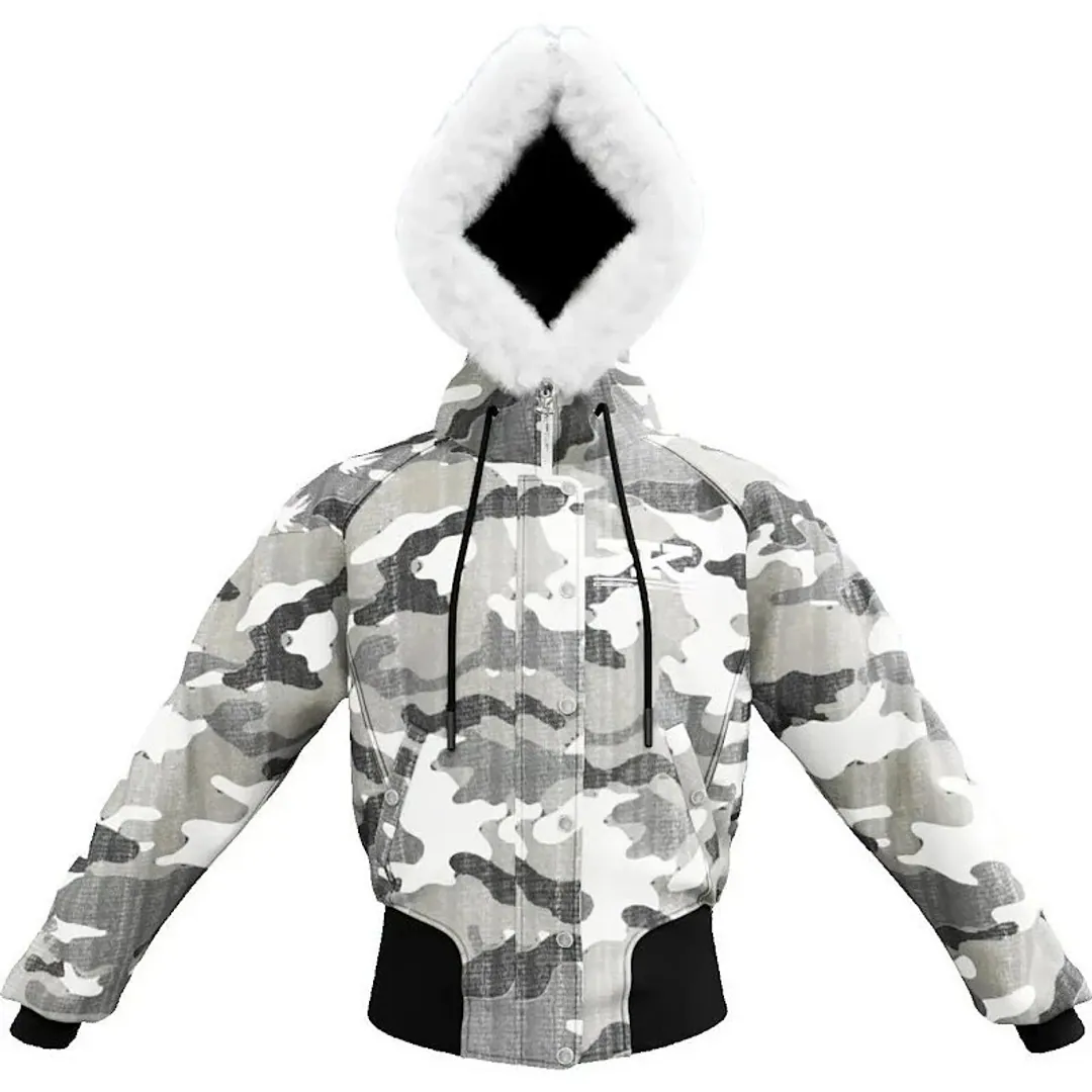 Vinkid Cloud tissue fur jacket
