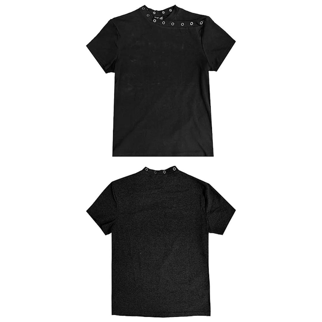 So Sick Asymmetrical textured tee (2 colorways)