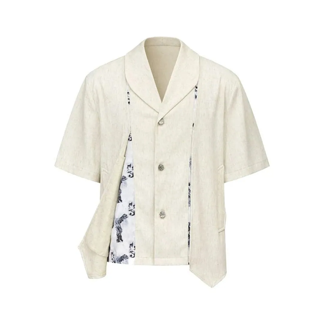 Taichiism “Deconstructed Palace” Art Flower shirt