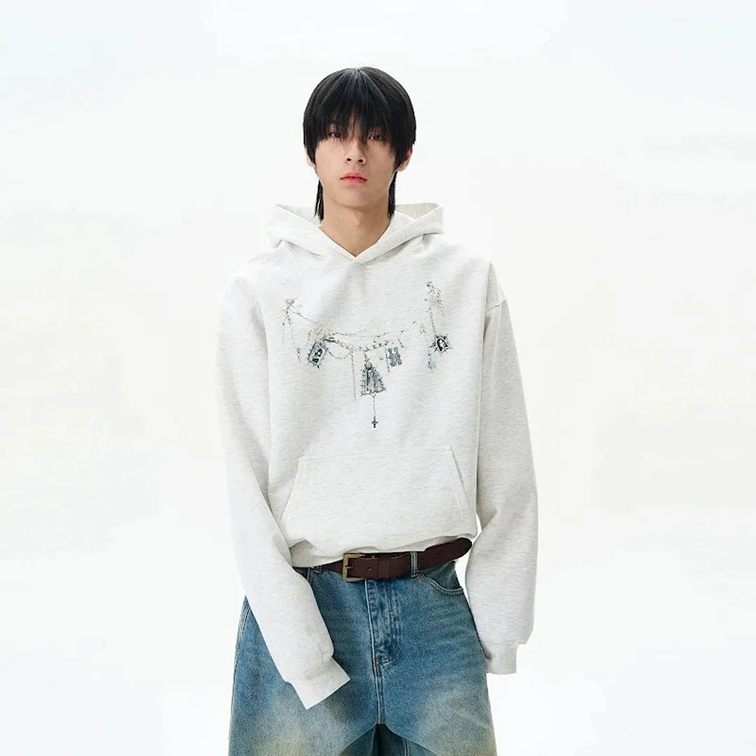 WLNEXT Charms heavy hoodie