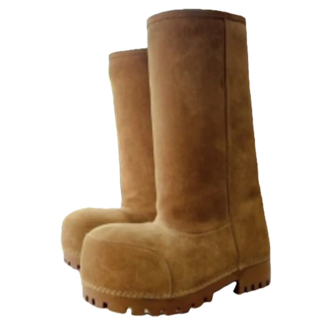 Balenciaga Alaska Fur Boots