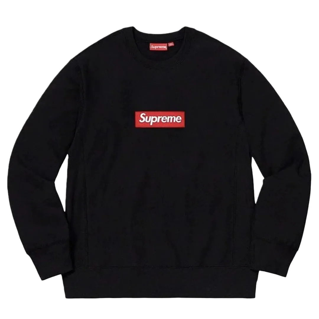 Supreme Black Box Logo Crewneck