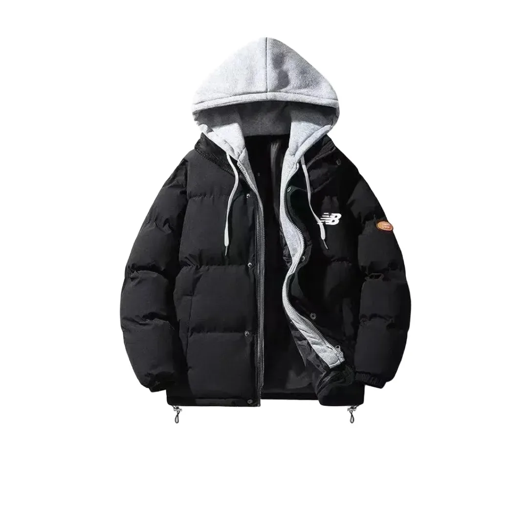New Balance hooded puffer jacket