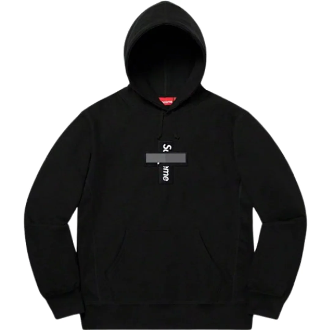 Supreme Cross Body-Logo Hoodie