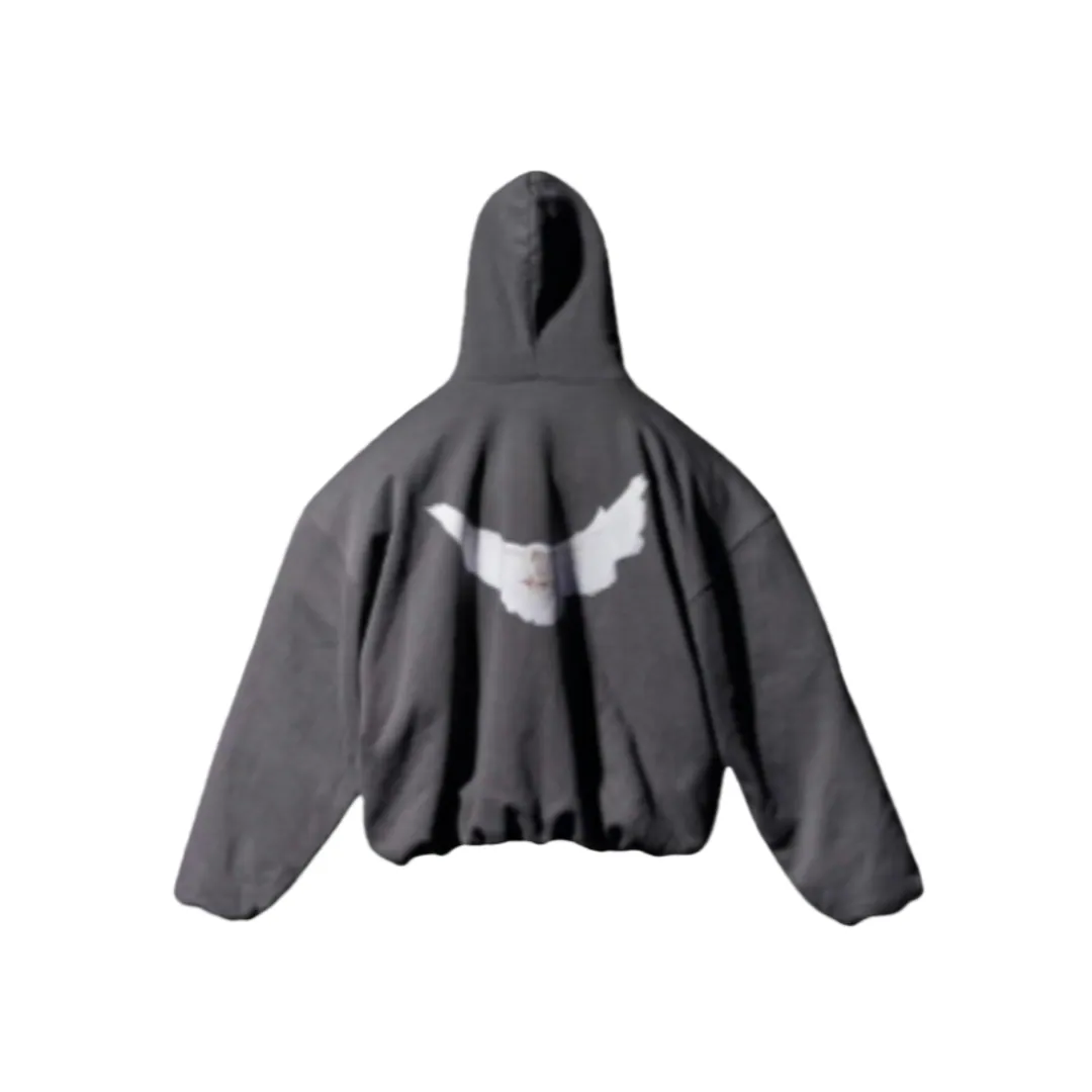 Yeezy Gap Balenciaga Hoodie Black