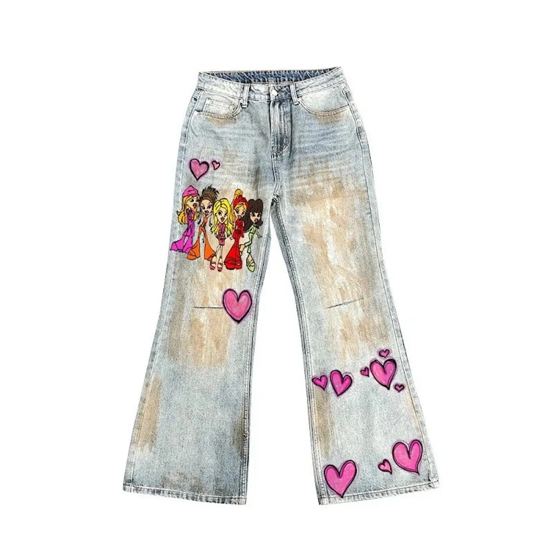 Baggy airbrushed denim (30+ styles)