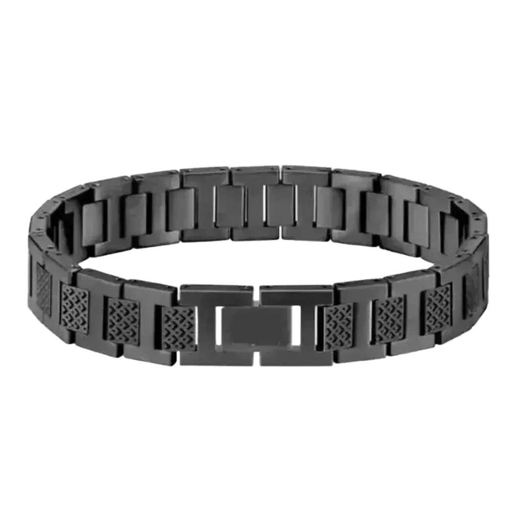Gold link bracelet