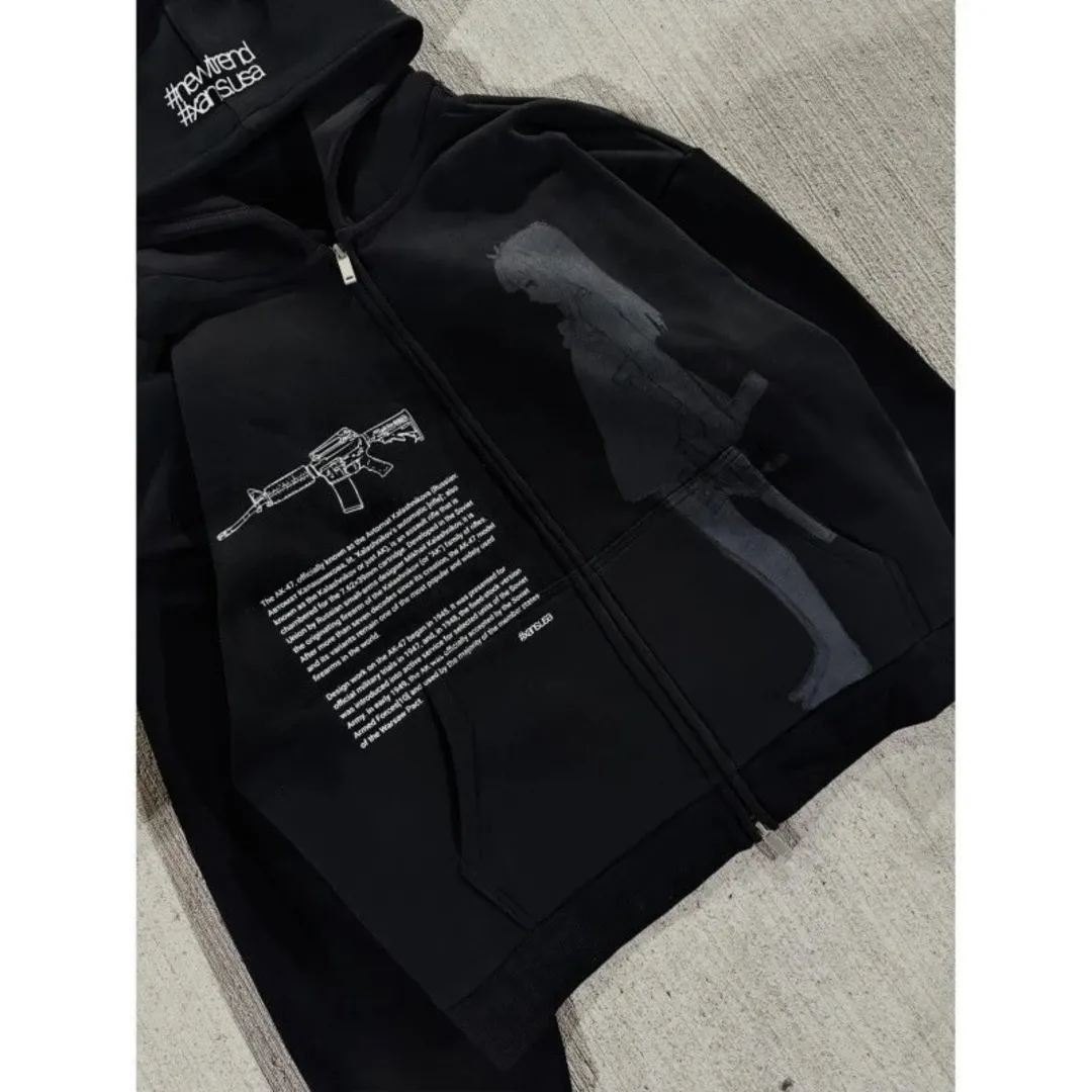 The Weeknd zip hoodie