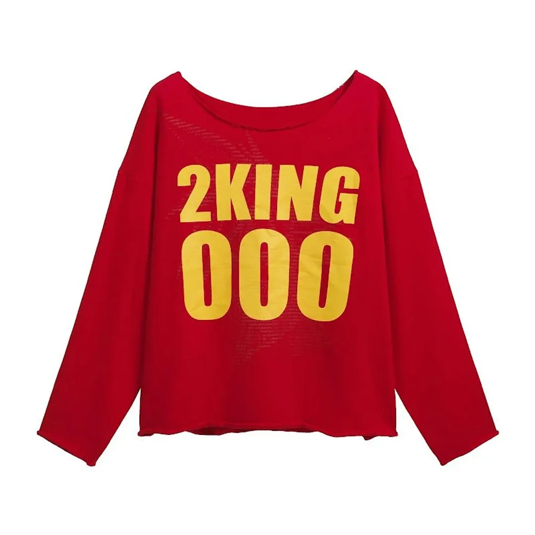 Nothingnessworld 24Fw'2000King' longsleeve