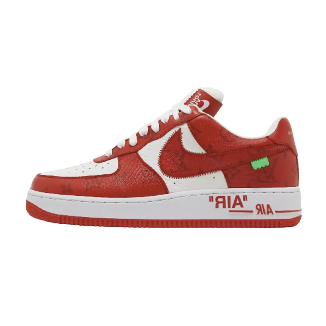 Air Force 1x Louis Vuitton Red