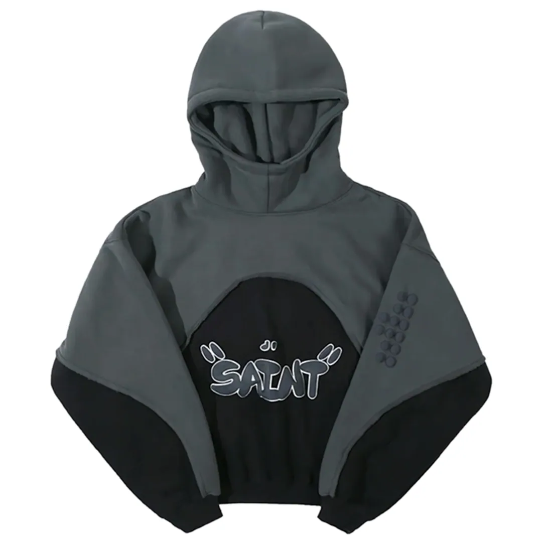 Saint Puffer Print Hoodie
