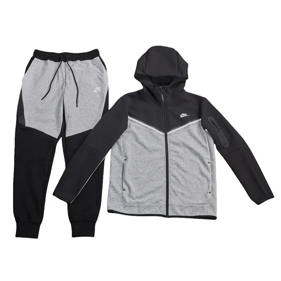 Nike Tech Fleece Set Gray&Black
