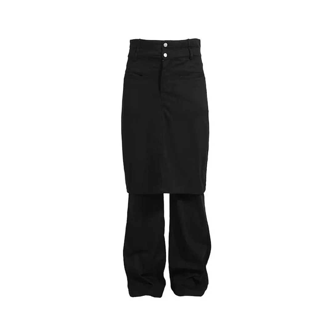 From The Island Double waist attachment pants (2 colorways)