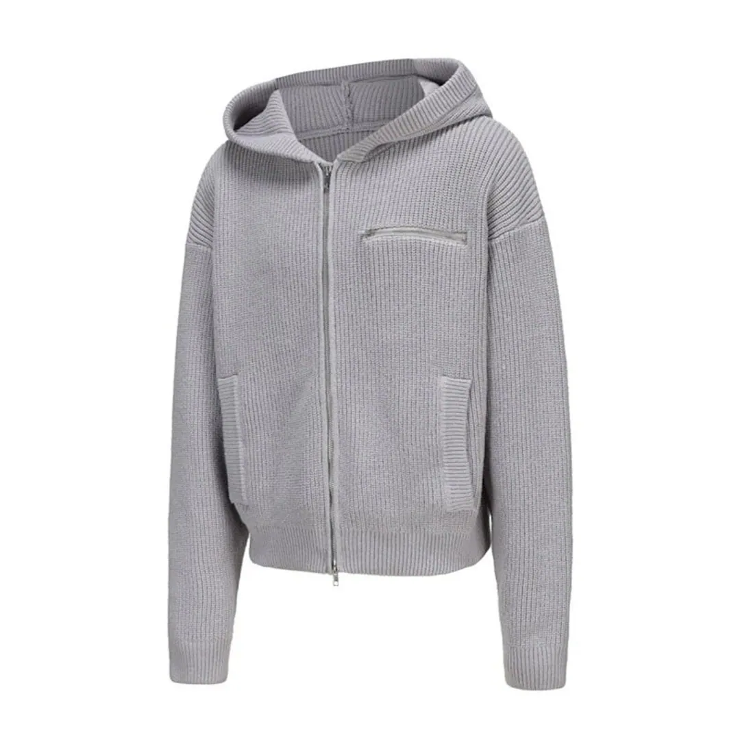 Taichiism Knitted zip-up