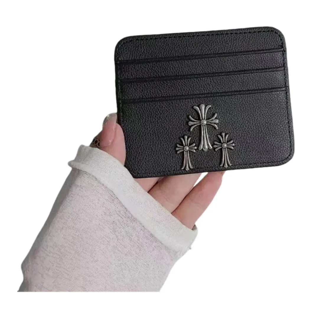 Chrome Hearts Black Wallet