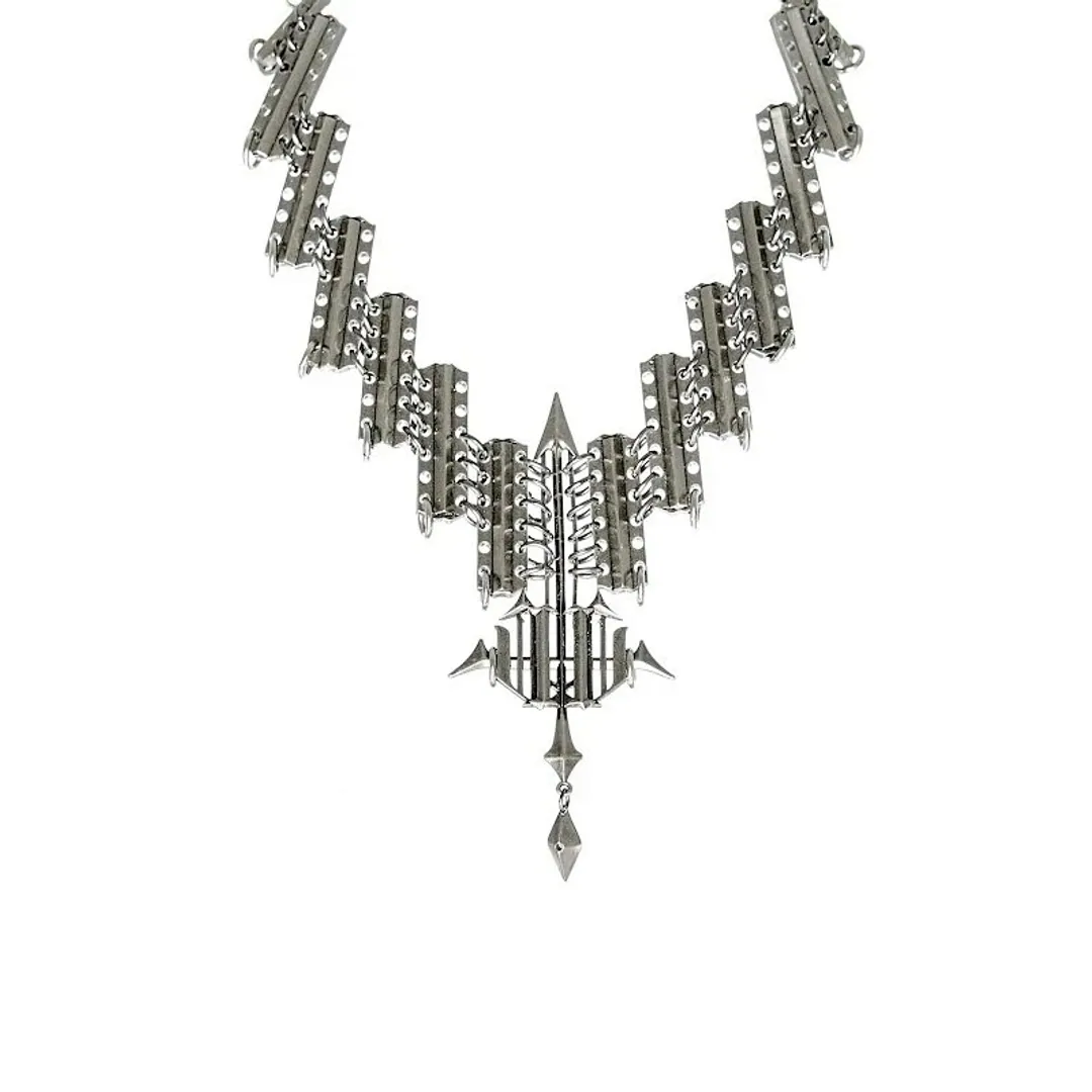 Iiimiii Remnant I Series Dark Metal Necklace
