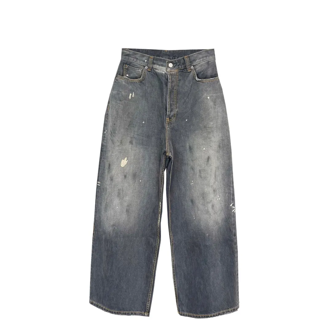 Painter Splash Wide Leg Jeans