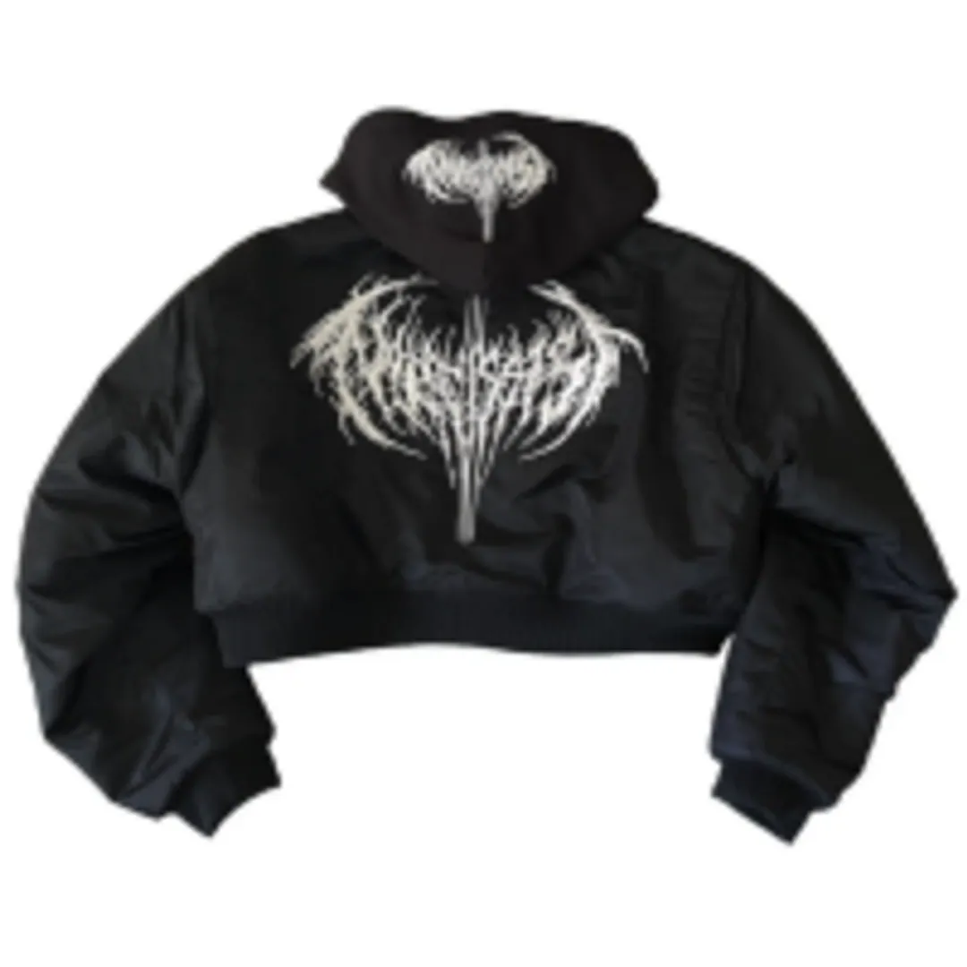 Playboi Carti Narcissist Cropped Bomber Jacket