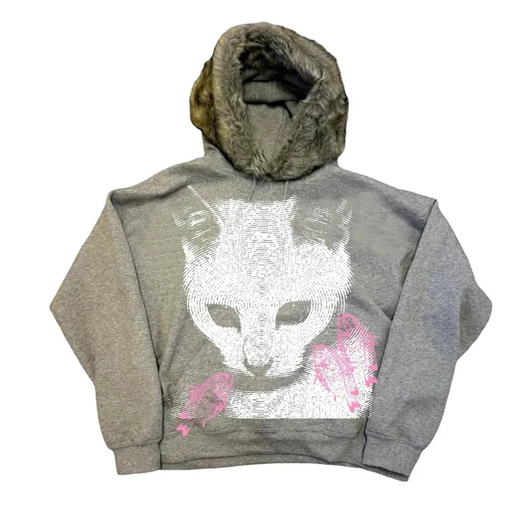 Paiki ""Victory Goddess Horn"" Cat hoodie