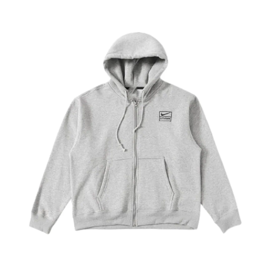 Stussy Zip Hoodie Grey