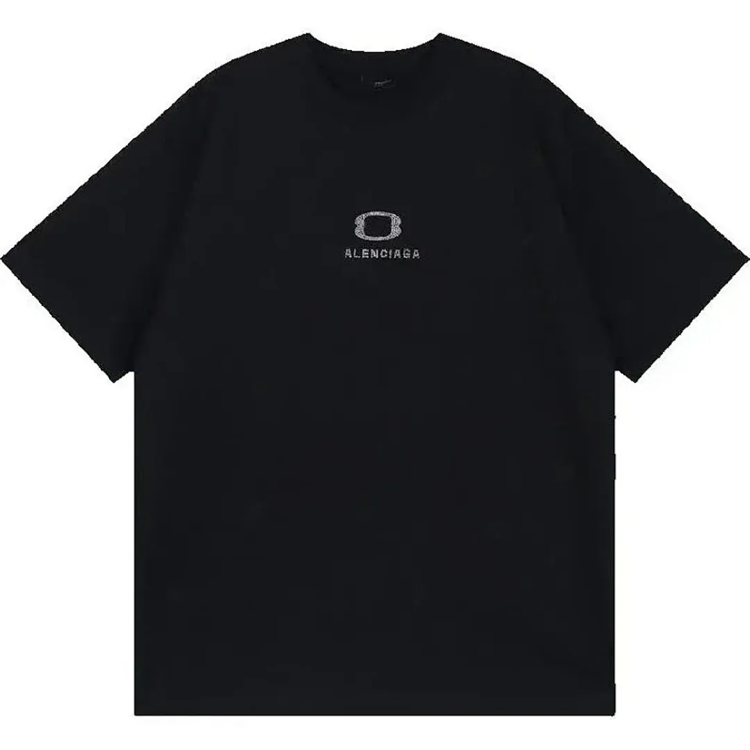 Balenciaga Glitched Logo Shirt