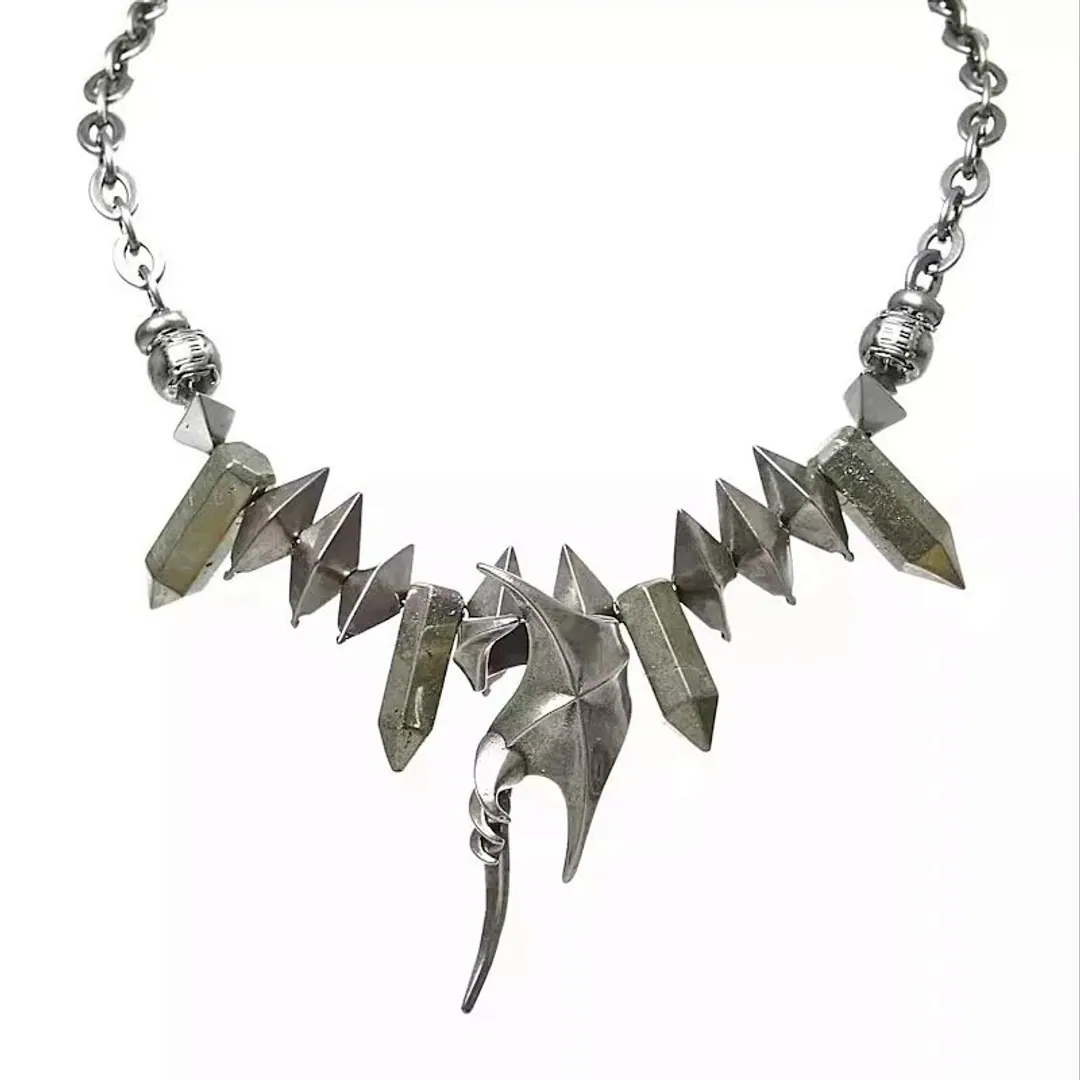 Iiimiii Residual Net I Series Dark Alien Ore Choker