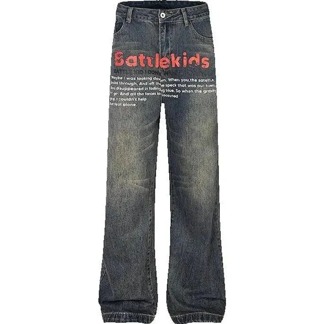 Feel Lonely Battlekids denim