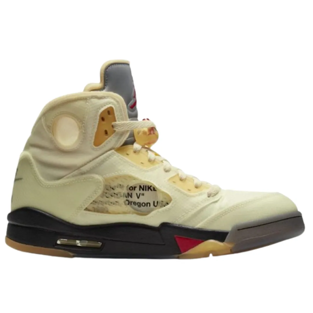 Jordan 5 Off-White Sail