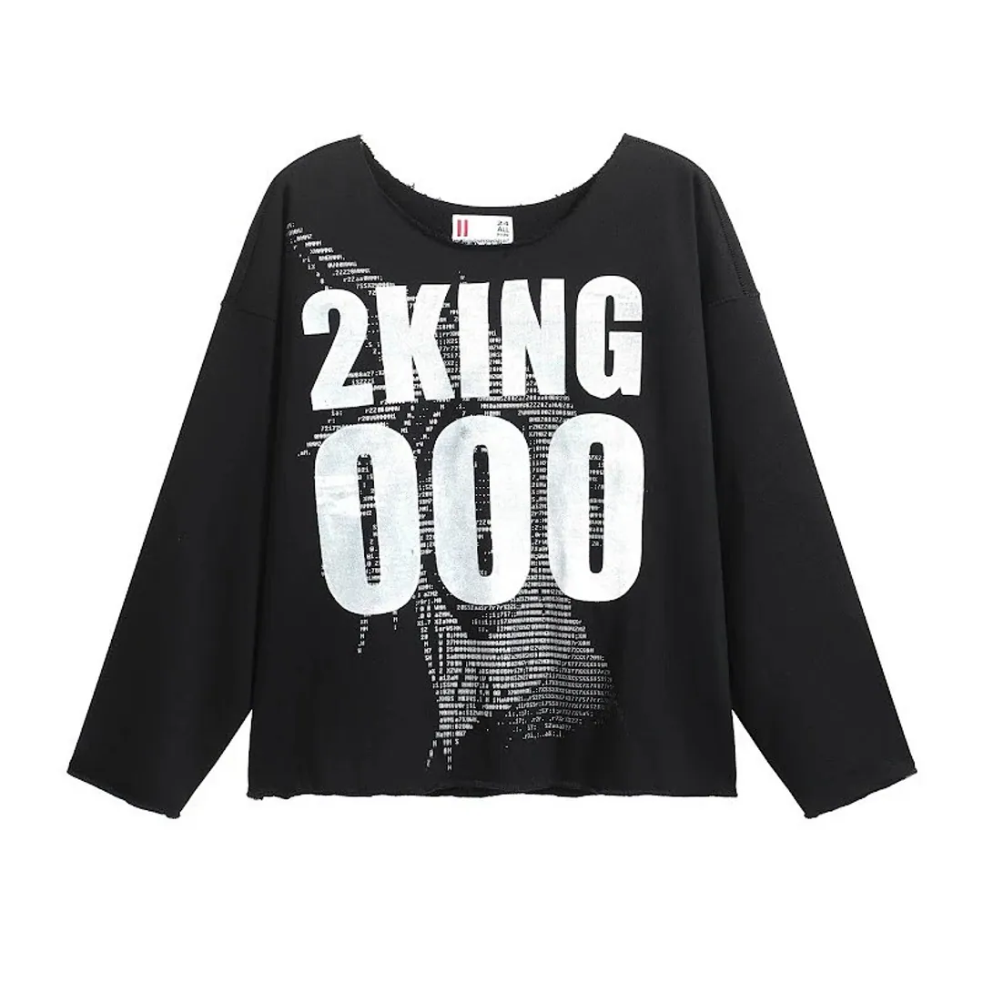Nothingnessworld 24Fw'2000King' longsleeve