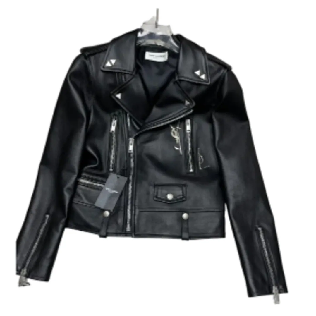 Ysl Leather Jacket