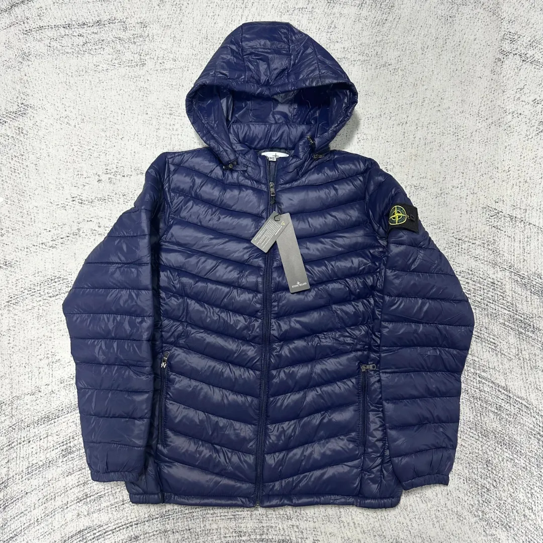 Stone Island Hooded Light Down Jacket