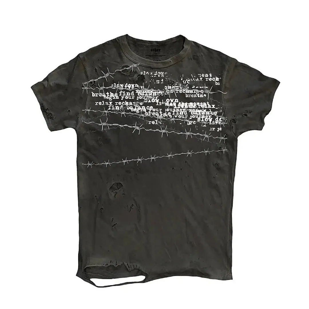 Shibu ""PUNK"" washed tee v2