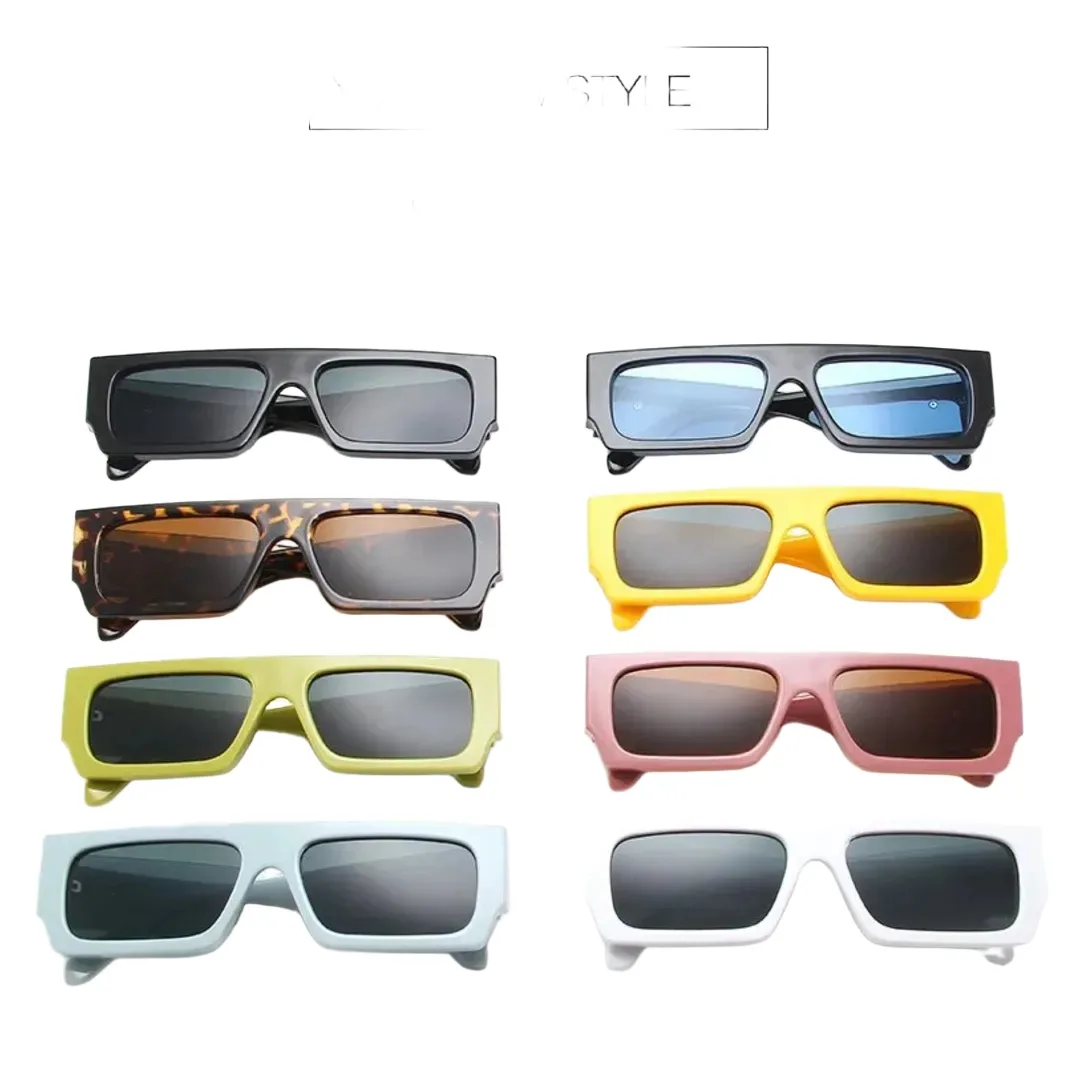 Rectangular sunglasses