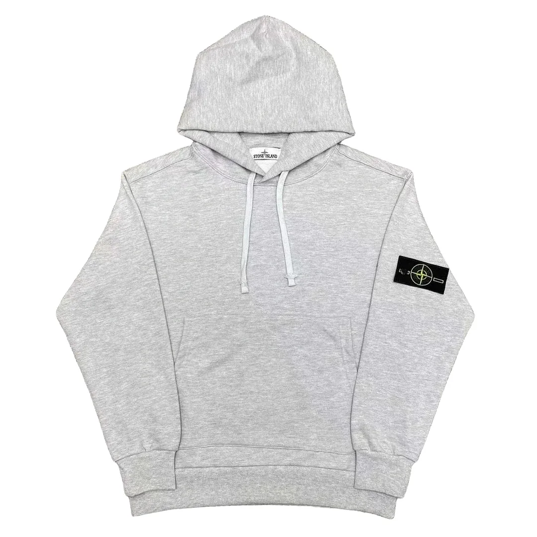 Stone Island Compass Patch Full-Zip Hoodie