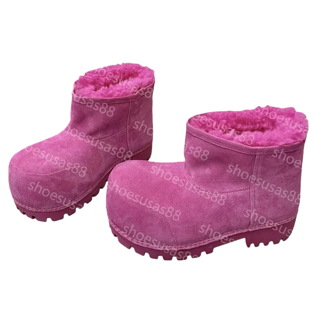 Balenciaga Alaska Fur Boots
