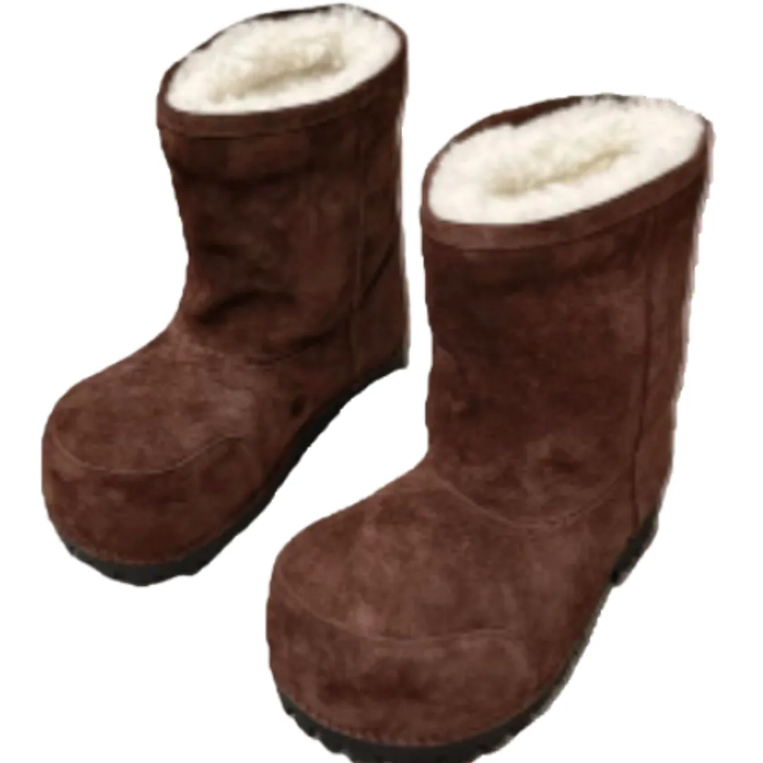 Balenciaga Alaska Fur Boots