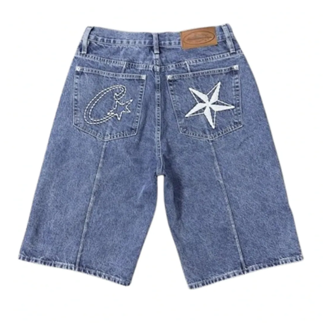 Corteiz Denim Shorts