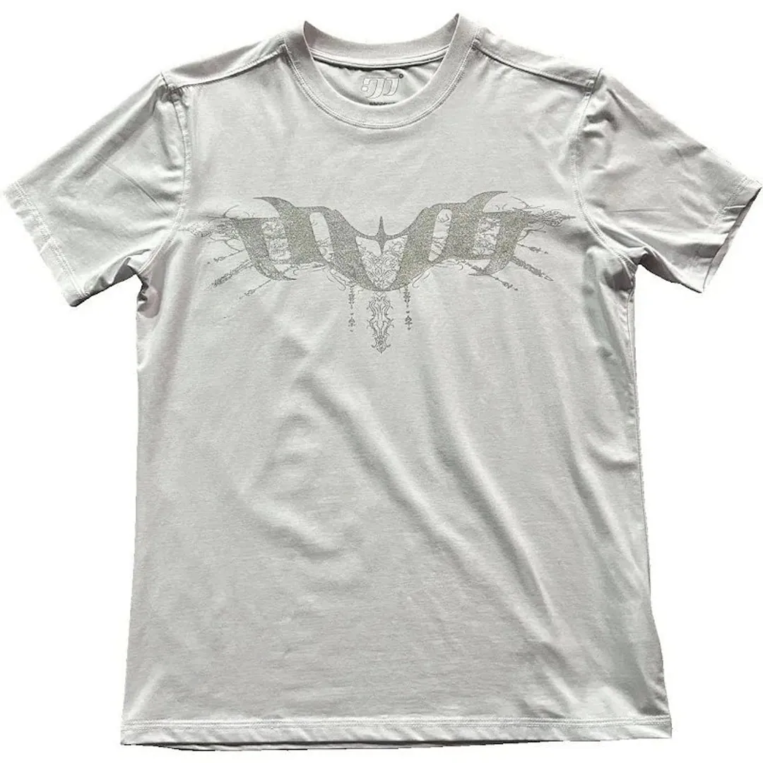 Dualpersonnality stras print tee (2 colorways)