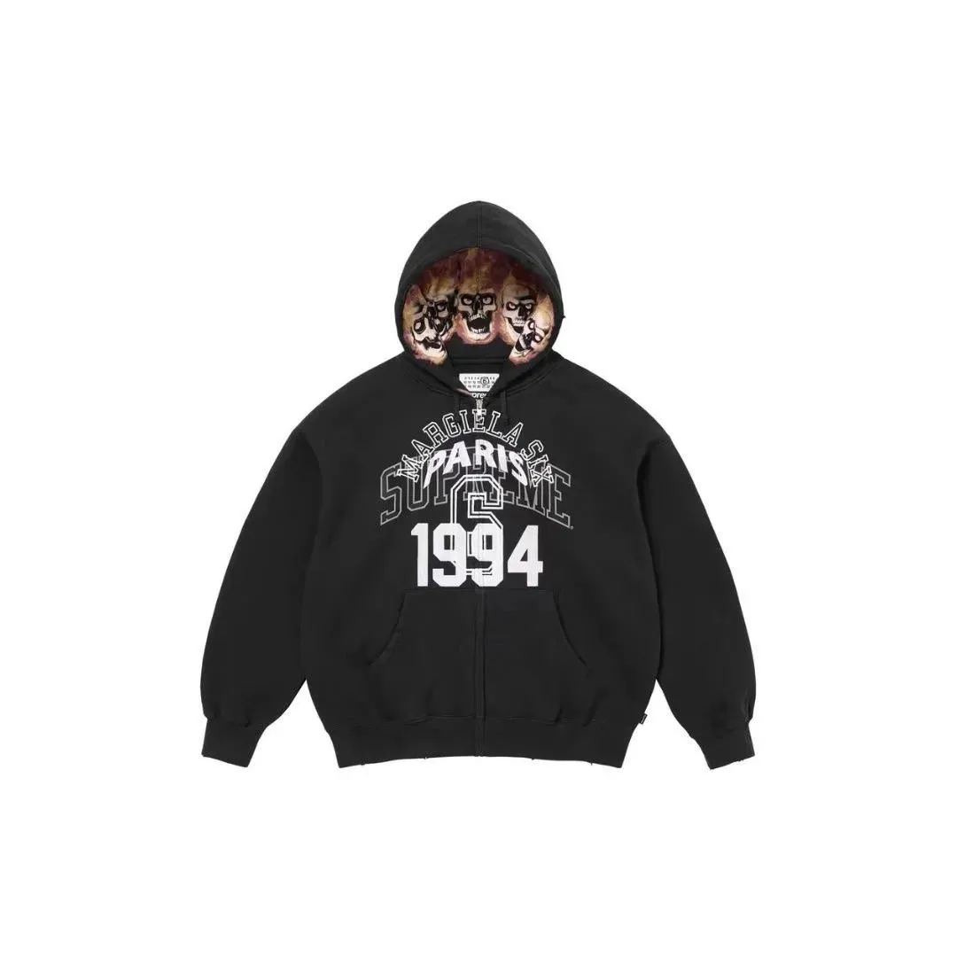 Supreme × Maison Margiela Zip-Up Hoodie