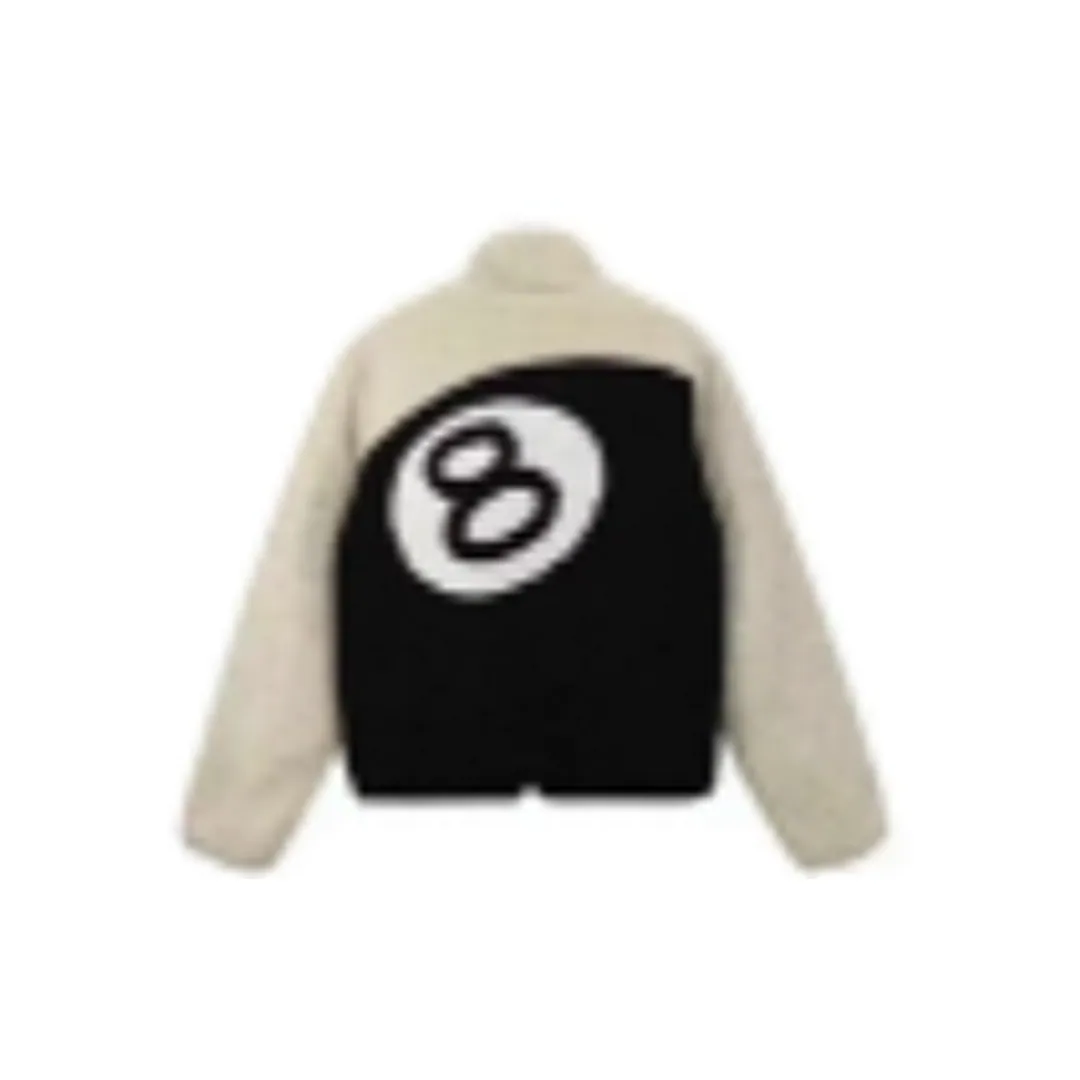 Stussy 8-Ball Fur Jacket