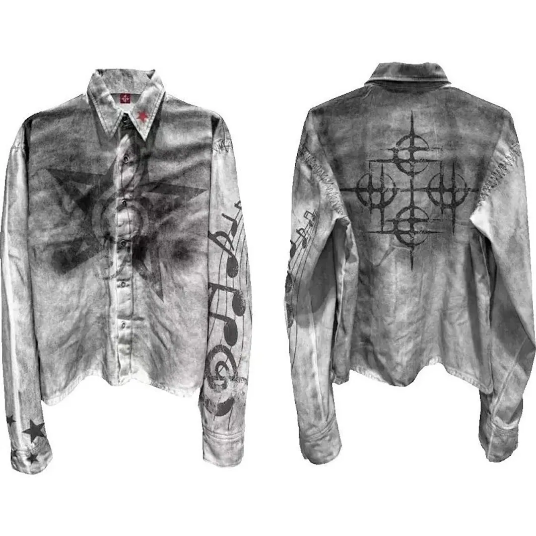 Detw ""Musical Note"" denim jacket
