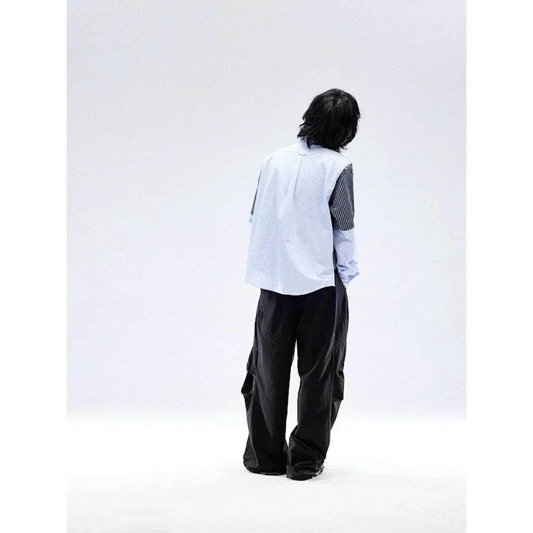 Nothingnessworld 24Fw'2000King' Multi-Layered shirt