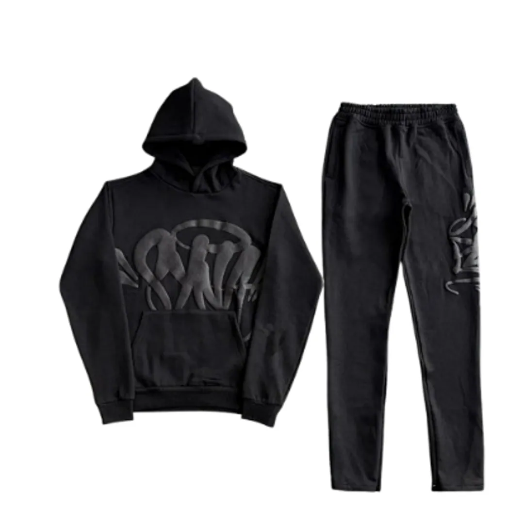 Syna Tracksuit Black-Grey