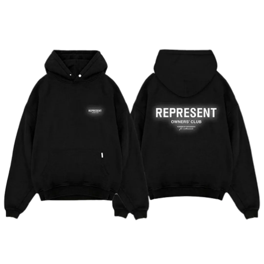 Represent hoodies