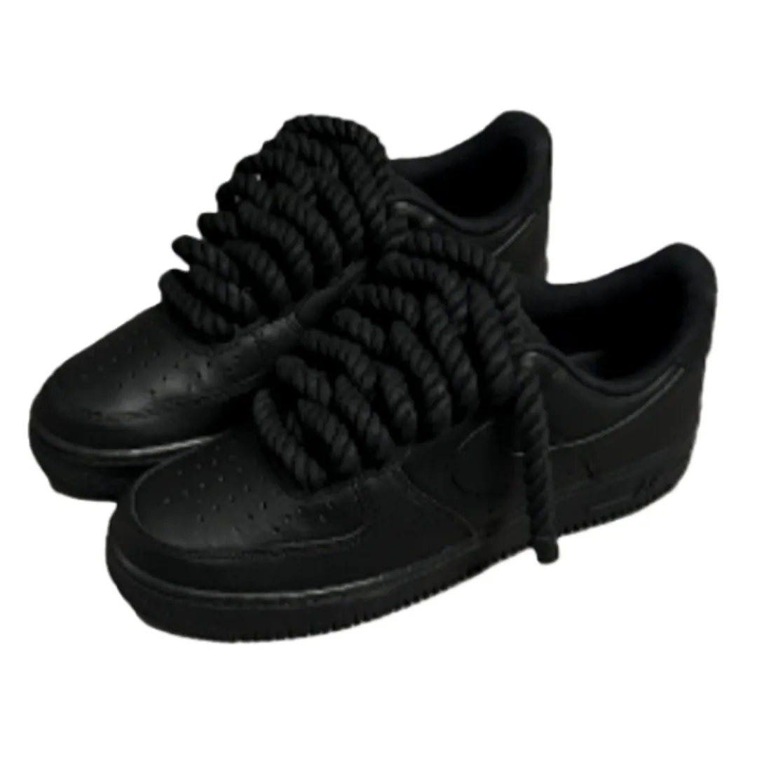 Air Force 1Rope Lace Black