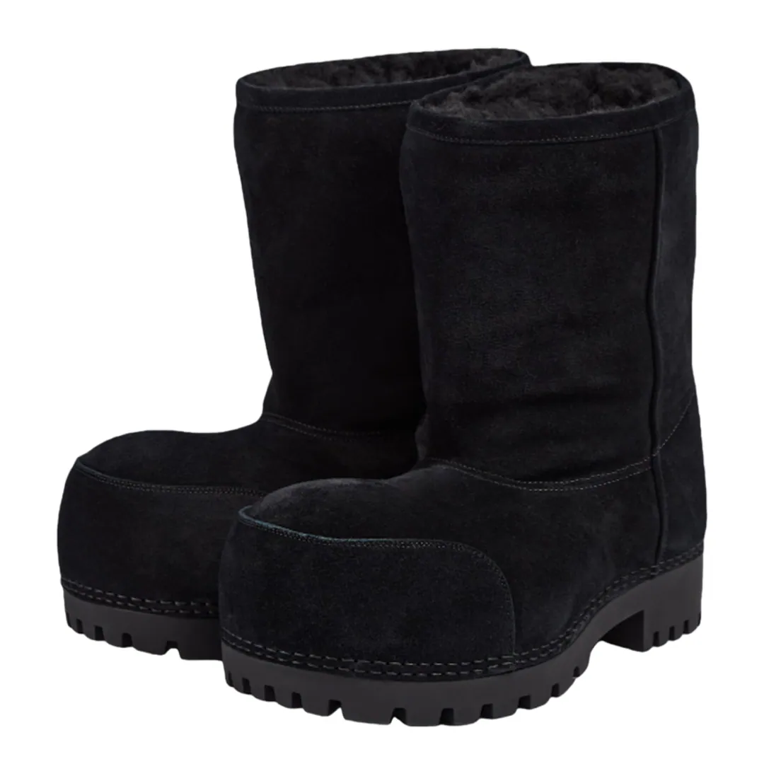 Balenciaga Alaska Fur Boots