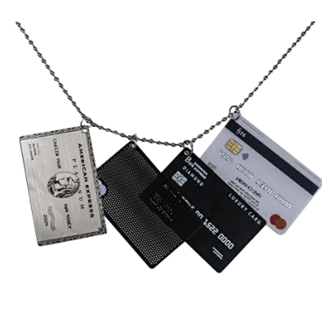 Rye Chasin Credit Card Necklace