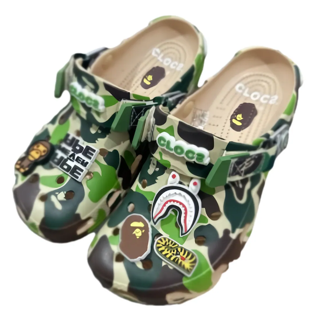 Bape Crocs
