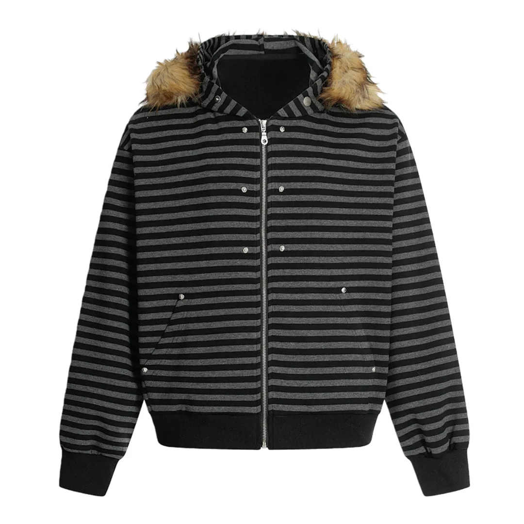 Uekk Fur Zip Up